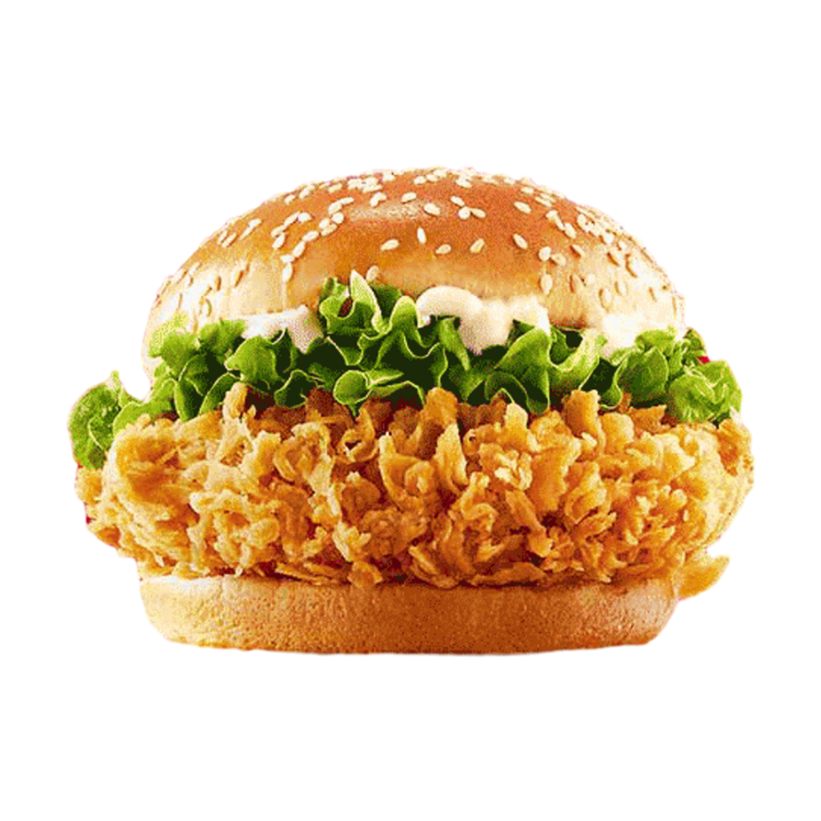 黄金鸡腿堡